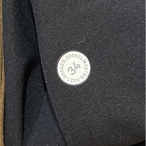 Lululemon Men's Commission Pant Slim 34 Warpstreme LM5975S Brown Deep Artifact - Picture 6 of 6